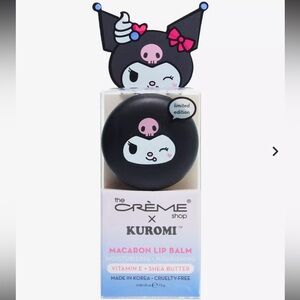 The Crème Shop x Kuromi Macaron Lip Balm - Blueberry Smoothie